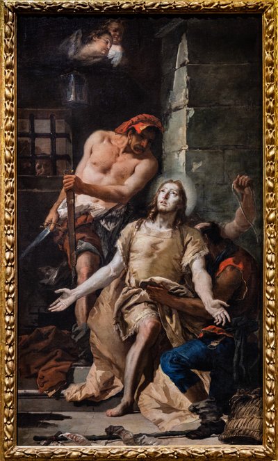 Dekoltace svatého Jana Křtitele od Giovanni Battista Tiepolo