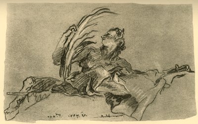 Žena Faun, c1761, 1928 od Giovanni Battista Tiepolo