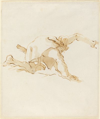 Obrázek na oblaku od Giovanni Battista Tiepolo