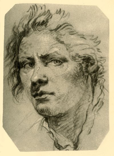 Hlava mládeže, polovina 18. století, 1928 od Giovanni Battista Tiepolo