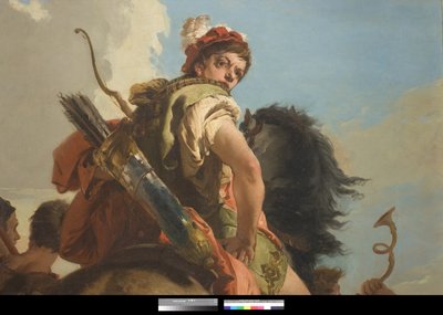 Lovec na koni, 1718-30 od Giovanni Battista Tiepolo