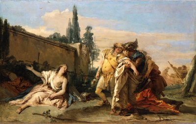 Rinaldovo rozloučení s Armidou od Giovanni Battista Tiepolo