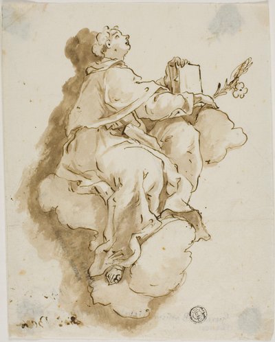 Heiliger Antonius von Padua von Giovanni-Battista Tiepolo