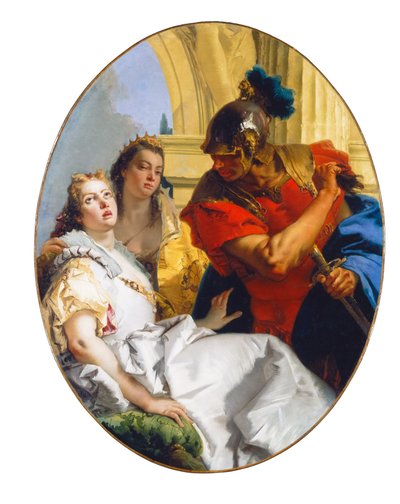 Scéna z dávné historie od Giovanni Battista Tiepolo