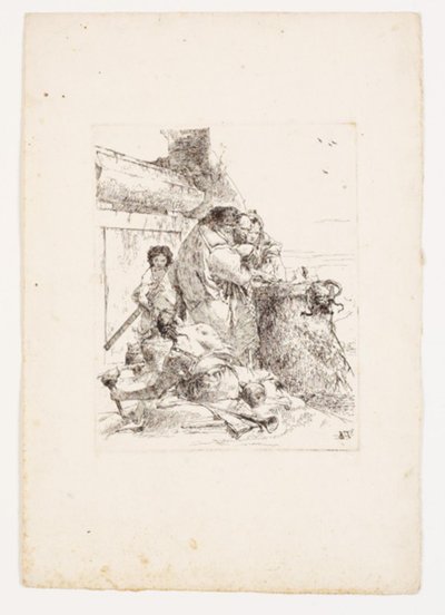 Hadí oběť od Giovanni Battista Tiepolo