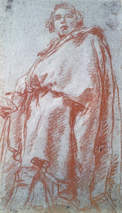 Studie člověka, 18. století. od Giovanni Battista Tiepolo