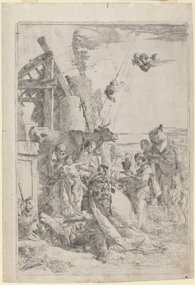Die Anbetung der Könige von Giovanni Battista Tiepolo