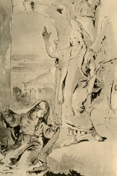 Zvěstování, polovina 18. století, 1928 od Giovanni Battista Tiepolo