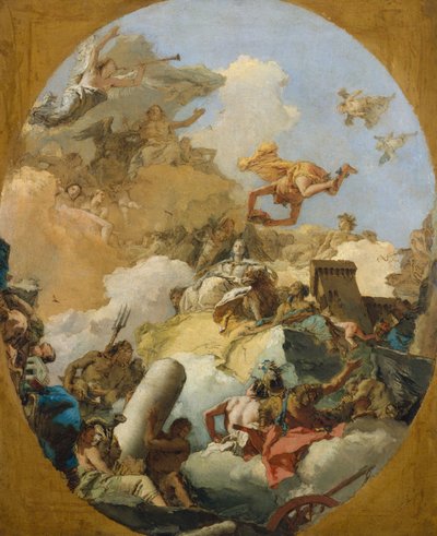 Die Apotheose der spanischen Monarchie, ca. 1765 von Giovanni Battista Tiepolo