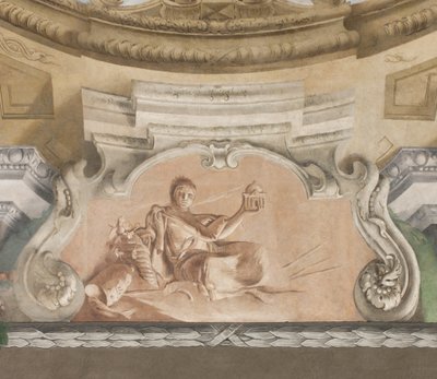 The Fall of the Demons, Stories of Scipio, detail, 1731 (detail of 3498337) od Giovanni Battista Tiepolo