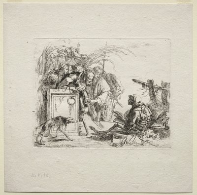 Různé rozmary: Smrtící publikum od Giovanni Battista Tiepolo