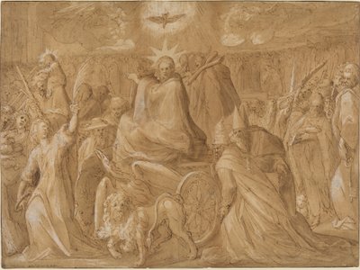 Triumf Krista od Giovanni Battista della Rovere