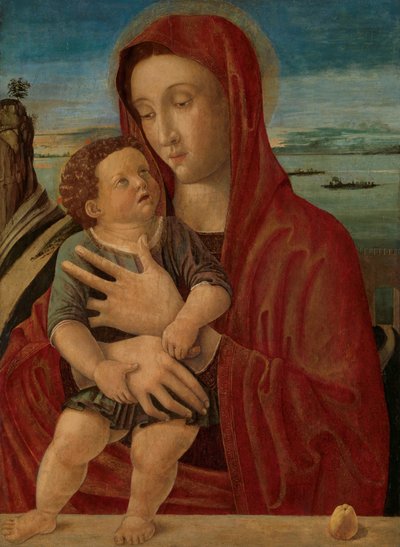 Madonna a dítě od Giovanni Bellini (circle of)
