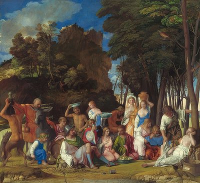 Festival bohů. 1514/29 od Giovanni Bellini