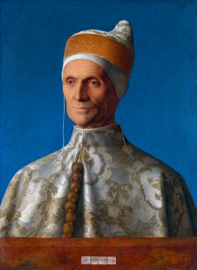 Dóže Leonardo Loredan, 1502 od Giovanni Bellini