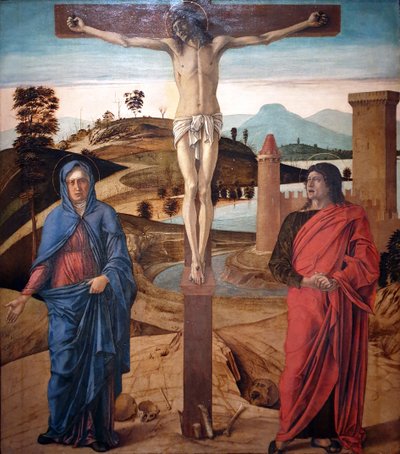 Francouzsky: Le Calvaire Calvary od Giovanni Bellini