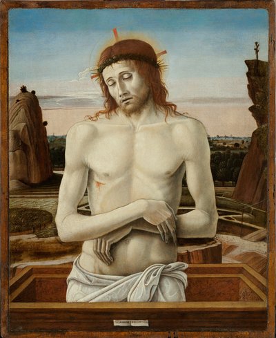 Obrázek Piety od Giovanni Bellini