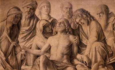 Oplakávání Krista, asi 1485-1505 (tempera na dřevě) od Giovanni Bellini