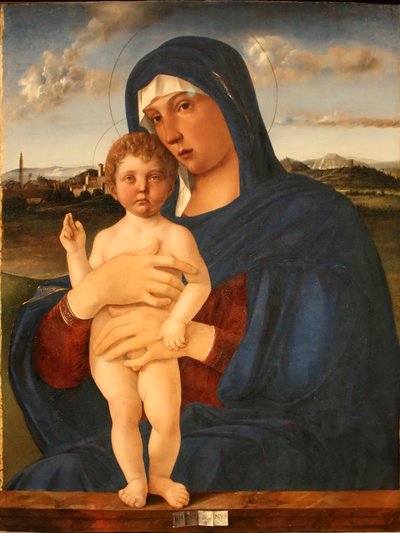 Madona s dítětem (Madonna Contarini) od Giovanni Bellini