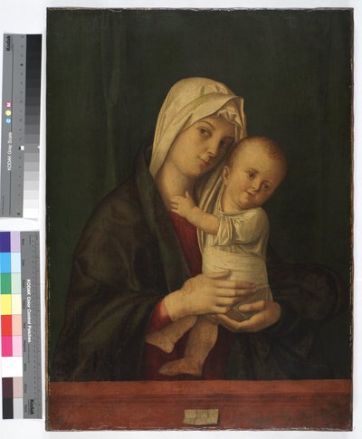 Madonna a dítě, kolem roku 1489 (olej na plátně) od Giovanni Bellini