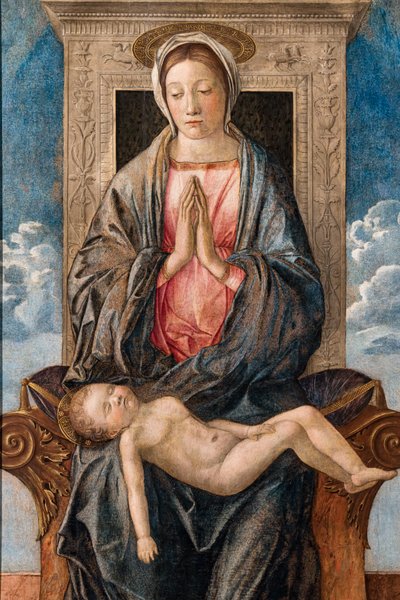 Madonna se spícím dítětem, Giovanni Bellini, kolem roku 1470. od Giovanni Bellini