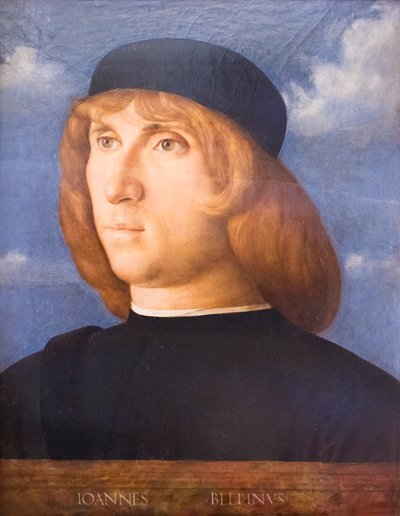 Autoportrét (olej na panelu) od Giovanni Bellini