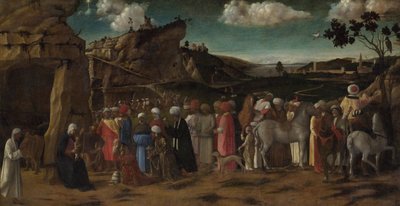 Klanění králů, c. 1480 od Giovanni Bellini