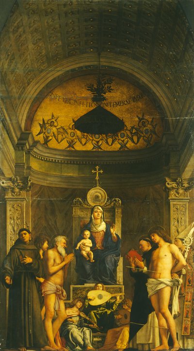Oltář San Giobbe od Giovanni Bellini