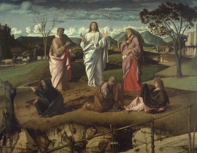 Proměnění, 1485 od Giovanni Bellini