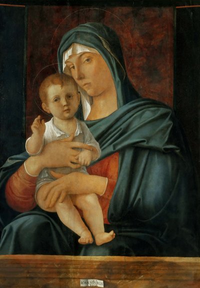 Panna a dítě, asi 1470-1475. od Giovanni Bellini