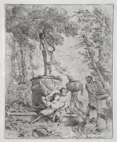 Fete of Pan od Giovanni Benedetto Castiglione