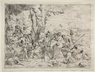 Laban Hledání idolů v Rachels Baggage, c. 1635. od Giovanni Benedetto Castiglione