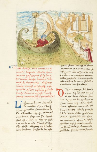 Décaméron, Au gré des flots - Gostanzův příjezd do Sousse, Pátý den, povídka 2. od Giovanni Boccaccio