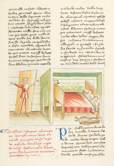 Dekameron, Klíč k ráji - Puccio di Rinieri zneužil Felice, Třetí den, povídka 4. od Giovanni Boccaccio