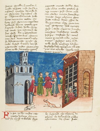 Dekameron, Šaty nedělají člověka. Lamberto a jeho bratři ve vězení Druhý den, povídka 3. od Giovanni Boccaccio