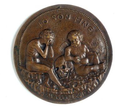 Medaile zobrazující Antonino Pio: verso, dílo Giovanni Boldù, konzervované v Galleria Estense v Modeně od Giovanni Boldù