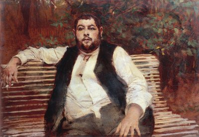 Itálie, Ferrara, Zahradník závoje-Picard od Giovanni Boldini