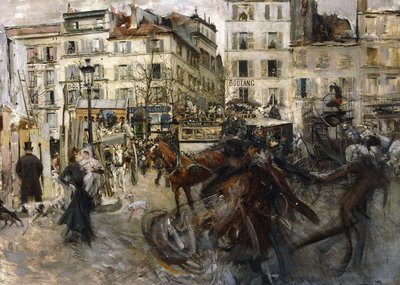 Place Pigalle, 1874 od Giovanni Boldini