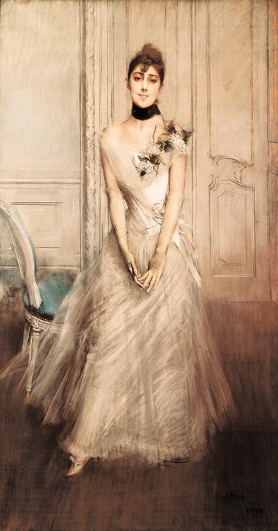 Portrét Emiliany Concha de Ossa od Giovanni Boldini