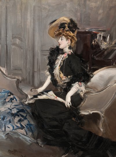 Portrét paní R.L., 1901. od Giovanni Boldini