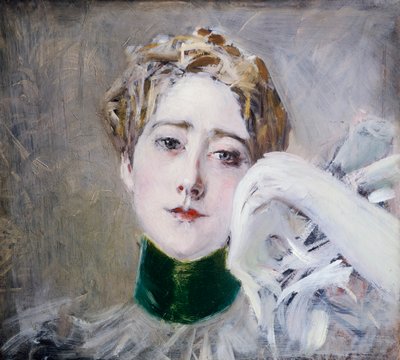 Portrét princezny z Isenburgu Birstein od Giovanni Boldini
