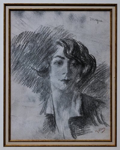 Portrét dámy od Giovanni Boldini