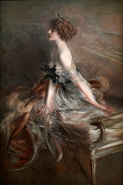 Portrét princezny Marthe-Lucile Bibesco od Giovanni Boldini