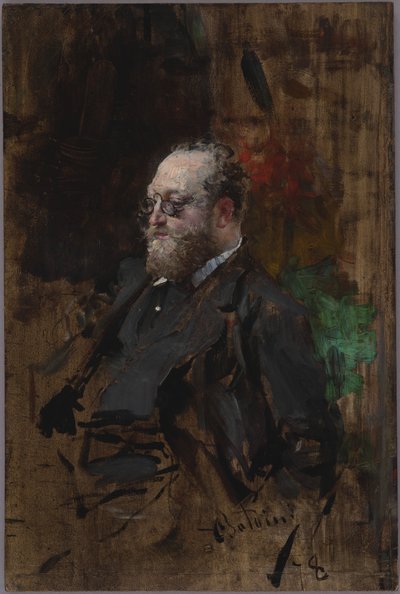 Portrét Ferdynanda Bryndzy (1837-1891) od Giovanni Boldini