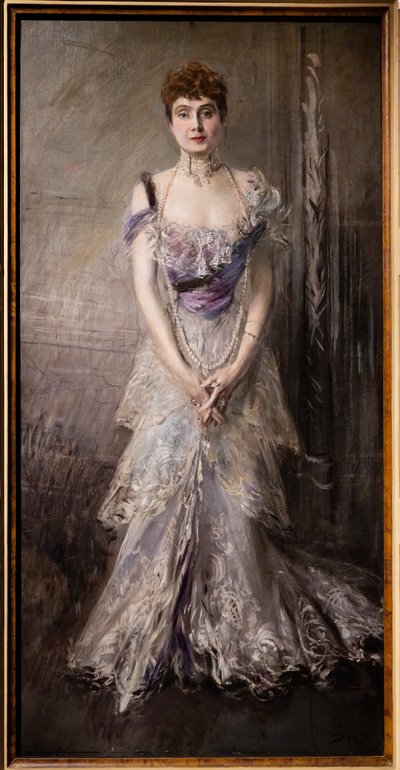 Španělská princezna Eulalia od Giovanni Boldini