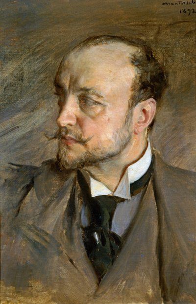Autoportrét Giovanniho Boldiniho, italského malíře ... od Giovanni Boldini
