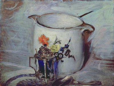 Zátiší s hořčičný hrnec a džbán od Giovanni Boldini