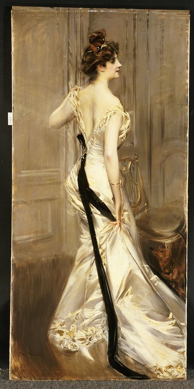 The Black Sash, kolem roku 1905 od Giovanni Boldini