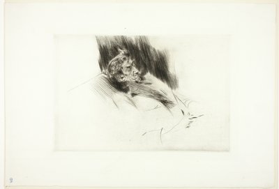 Whistler spí od Giovanni Boldini
