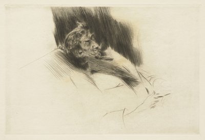 Whistler Spící, 1897 od Giovanni Boldini